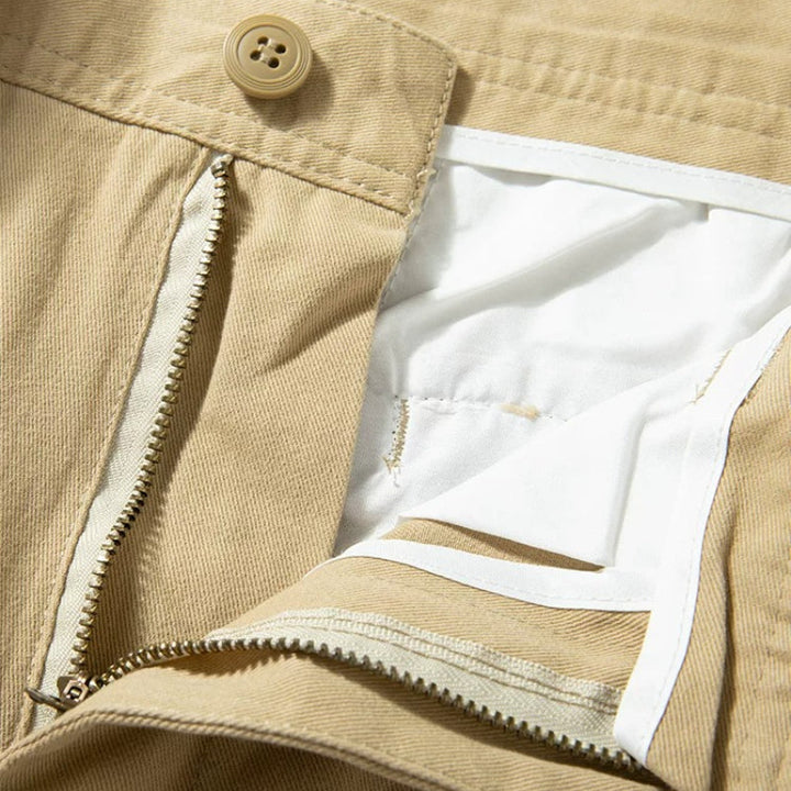 Japanese Wide-leg Tapered Trousers