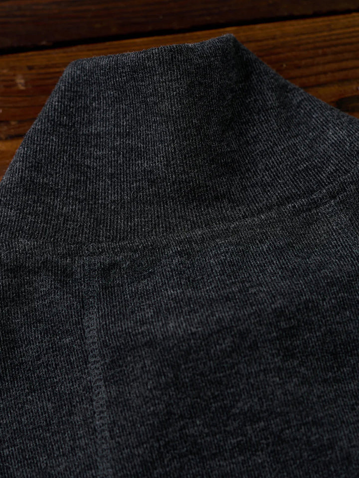 Brushed Wool-Blend High-Neck Sweatshirt