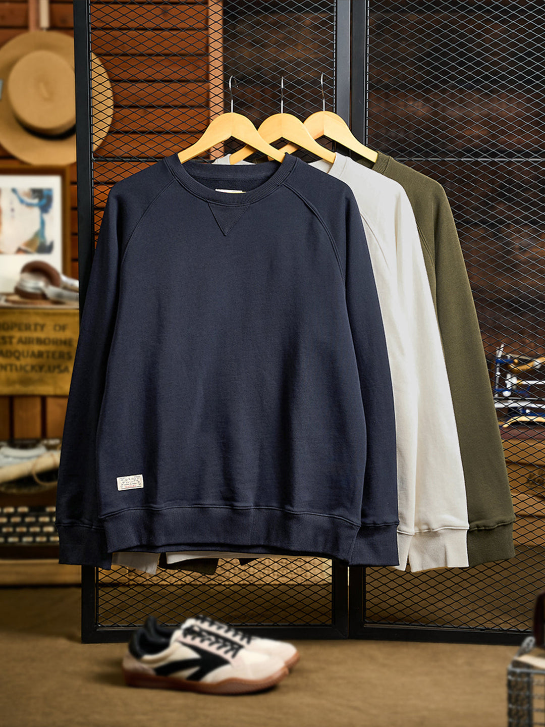 Casual Heavyweight Crewneck Sweatshirt
