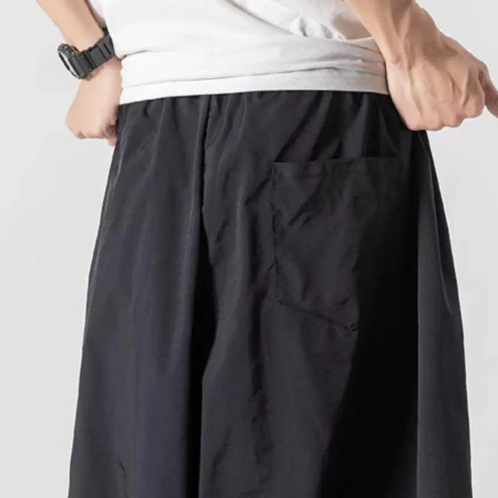 Retro Loose Straight Leg Casual Pants