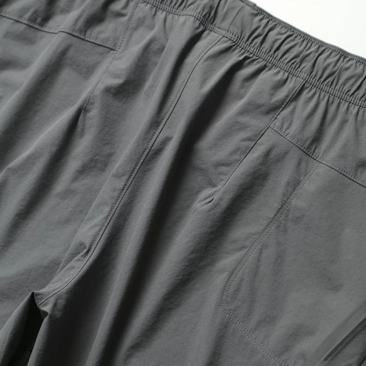 Casual Elastic-waist Athletic Shorts