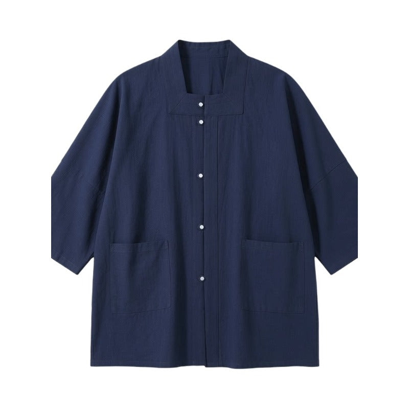 Cotton Three Quarter Sleeve Zen Shirt