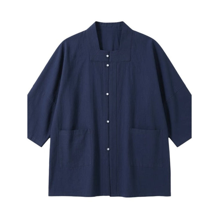 Cotton Three Quarter Sleeve Zen Shirt