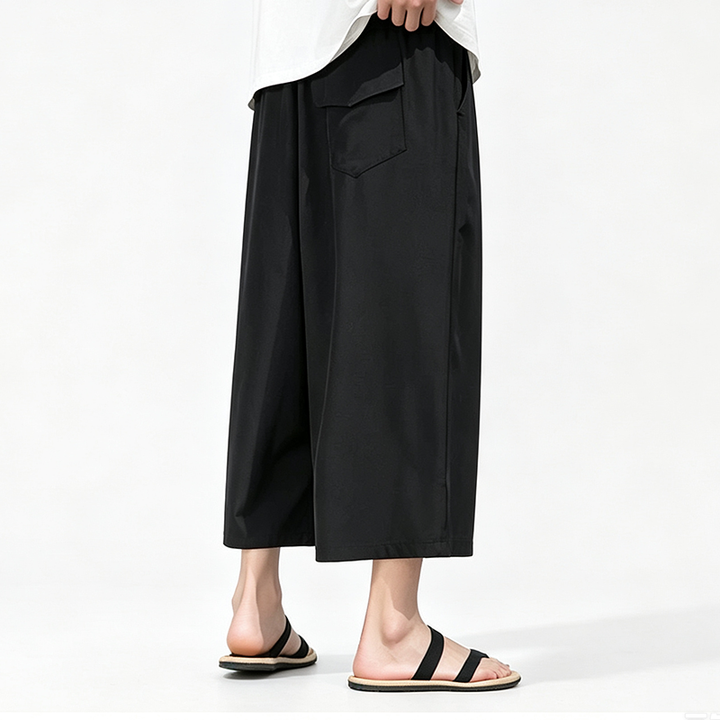 Ice Silk Thin Loose Wide-leg Casual Pants