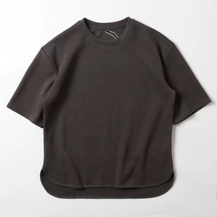 300g Heavyweight Rounded Hem Loose-fitting T-shirt