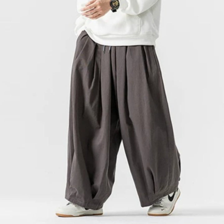 Japanese Straight-leg Casual Wide-leg Pants