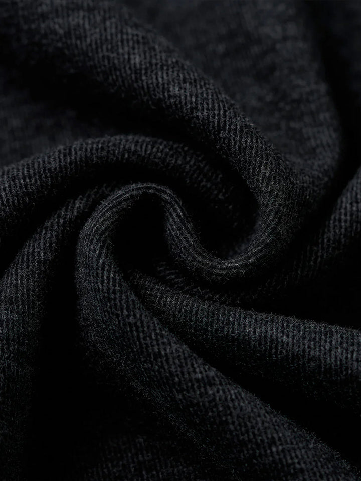 Brushed Wool-Blend High-Neck Sweatshirt