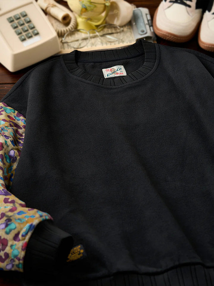 Karaku × Satoshi Kawamata “Dream Leopard” Fleece Sweatshirt
