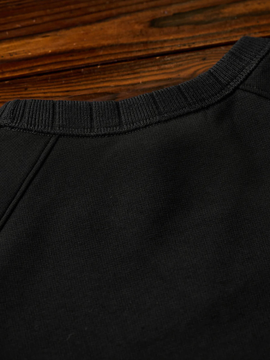 Custom Rib Mini-Waffle Air-Layer Sweatshirt