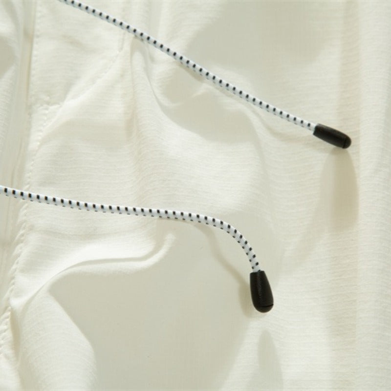 Japanese Lightweight Drawstring Straight-leg Casual Pants
