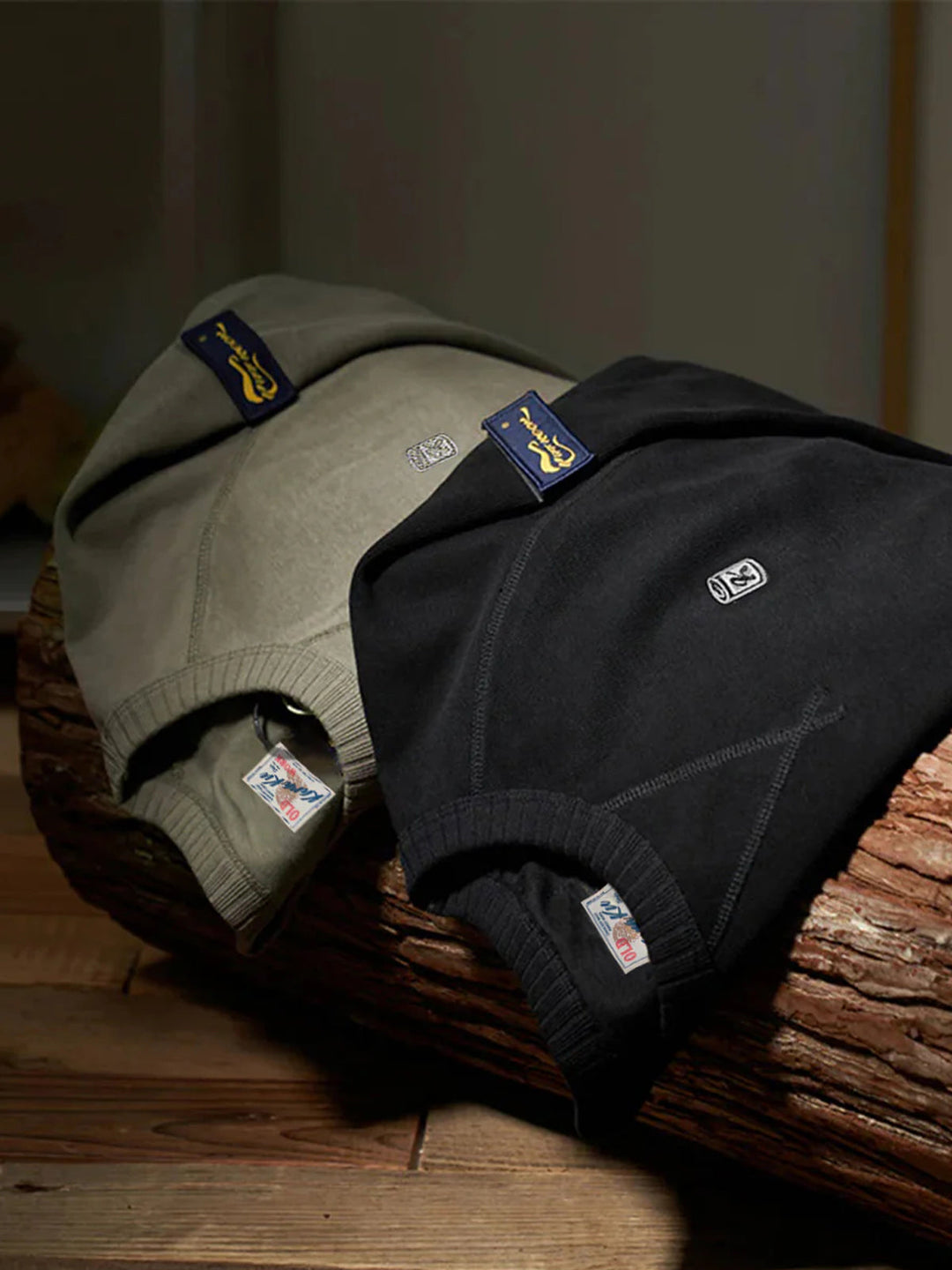 Custom Rib Crewneck Sweatshirt