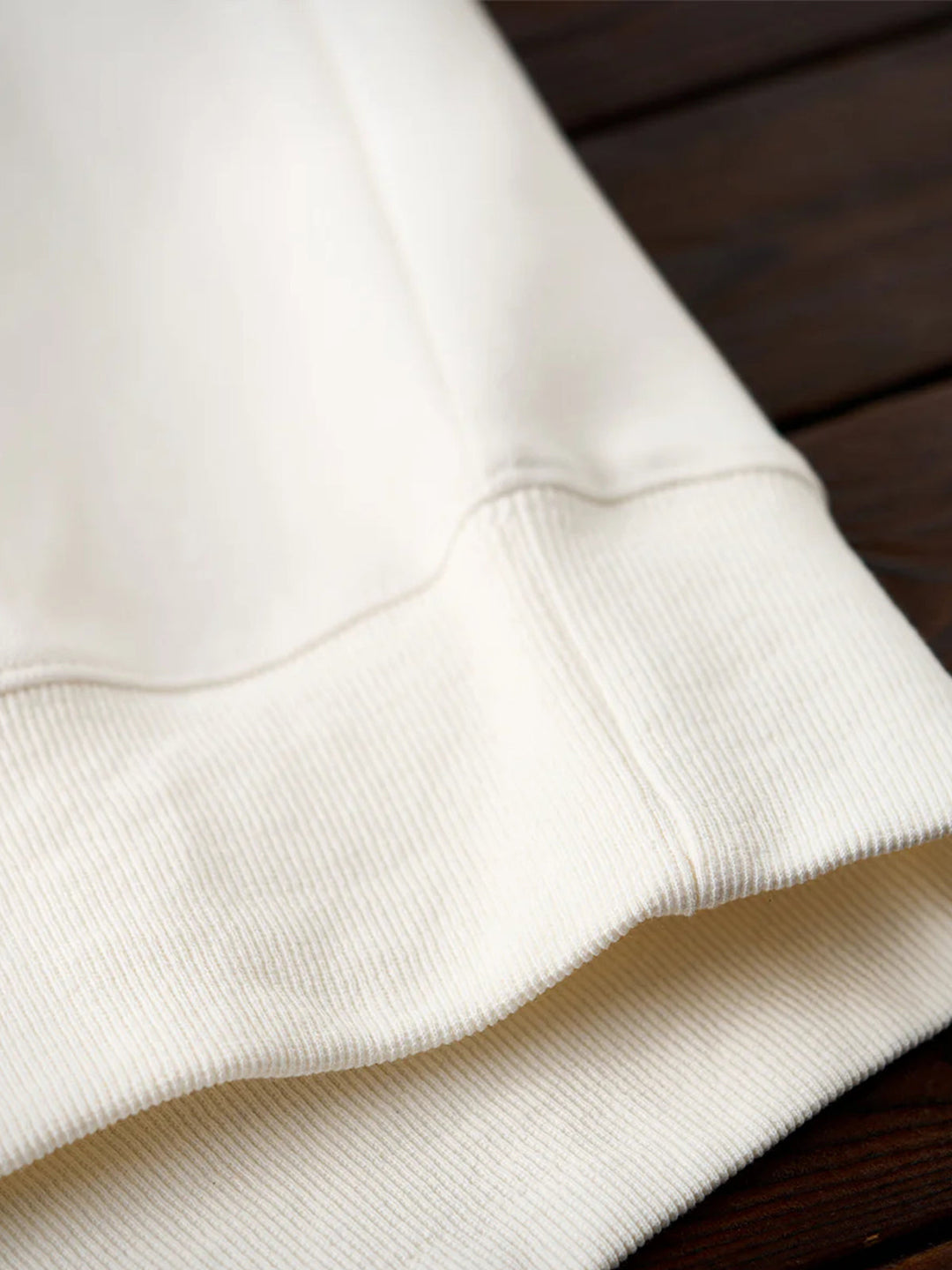 Racing-Inspired Embroidery &amp; Patch V-Gusset Cotton Sweatshirt