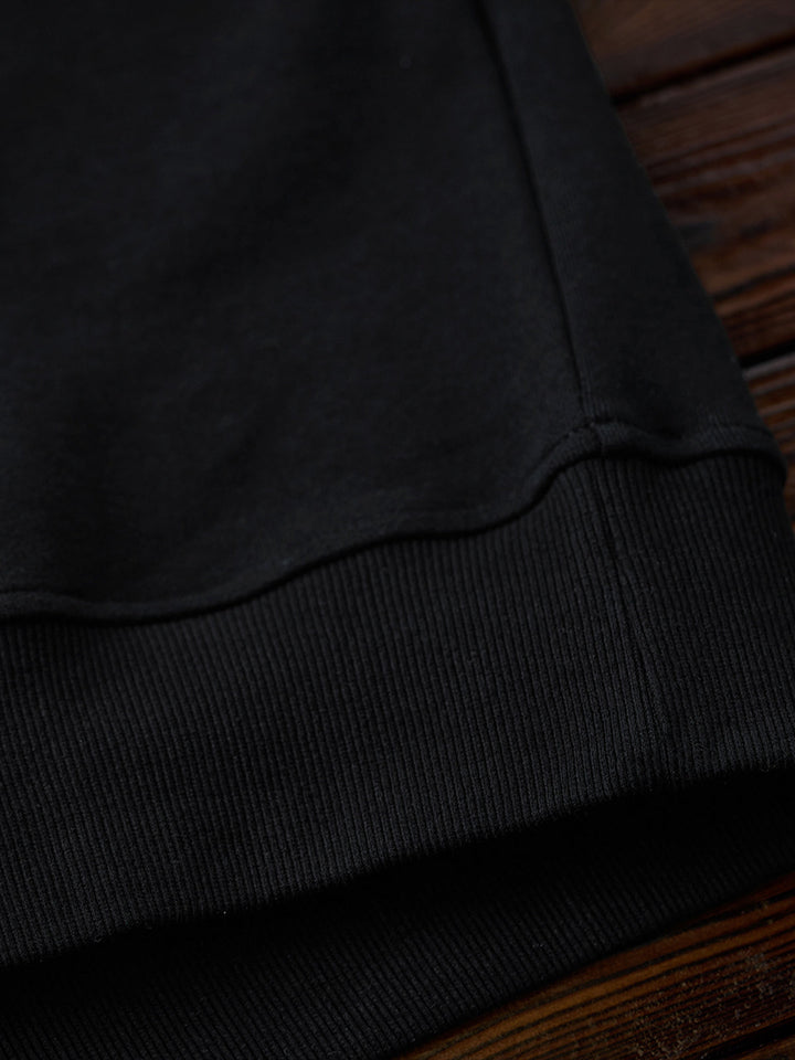 Faux-Layered V-Neck Sweatshirt with Multi-Stripe Shirt Detail
