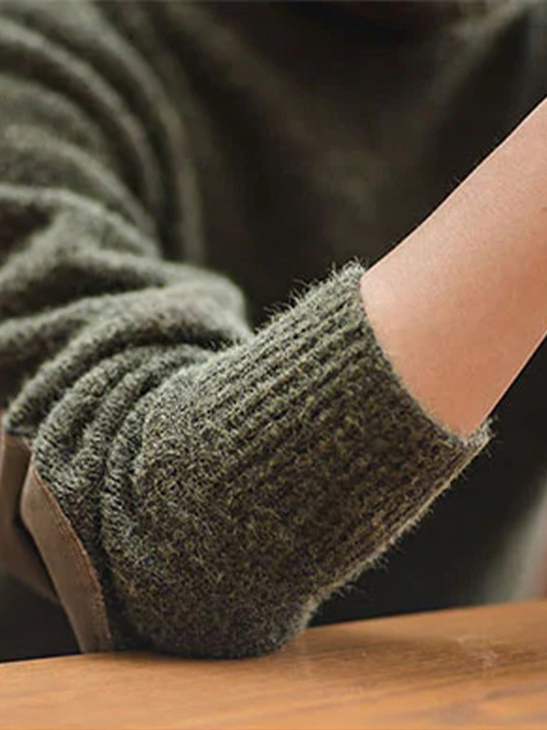 Mohair Turtleneck Sweater