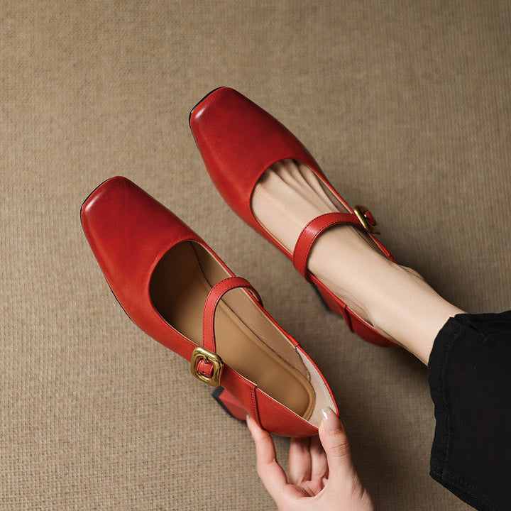 Kelis Genuine Leather Heels