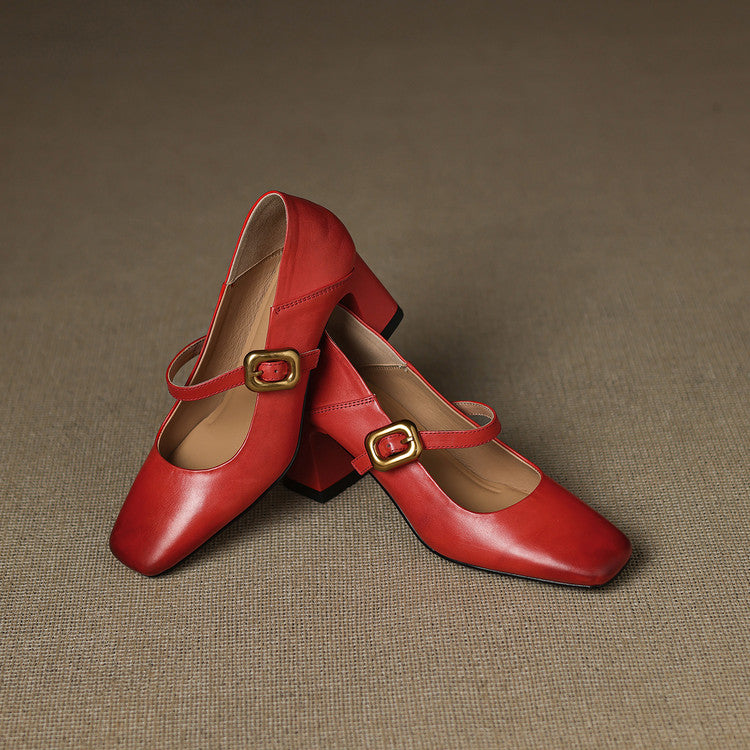 Kelis Genuine Leather Heels