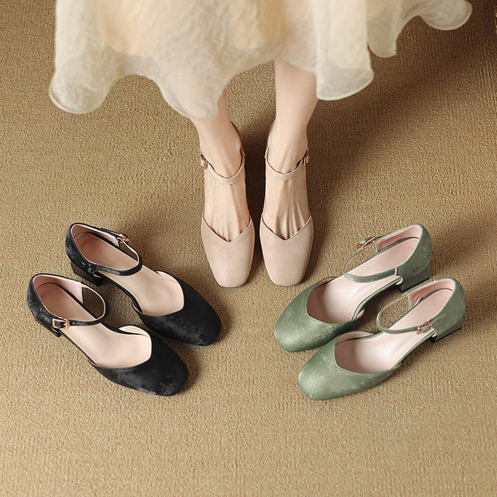 Melvi Block Heels