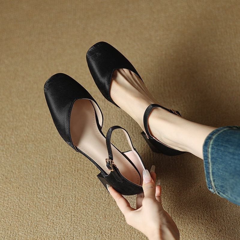 Melvi Block Heels