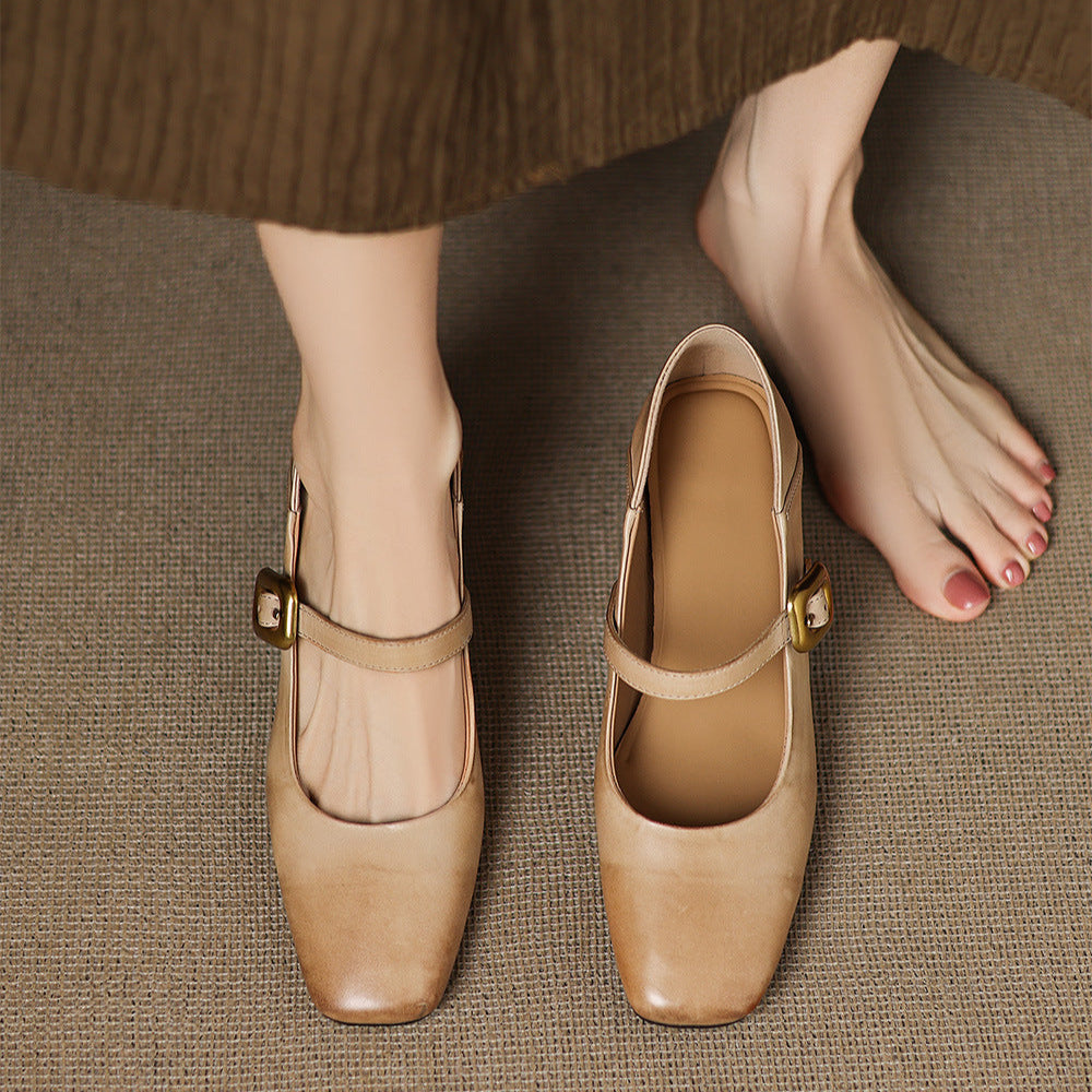 Kelis Genuine Leather Heels