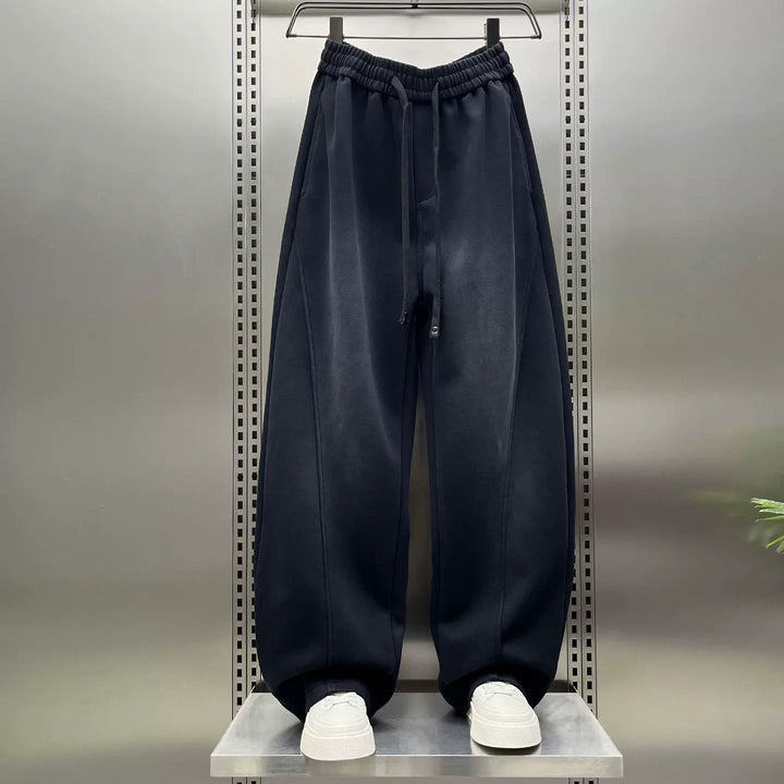 Wide-leg Casual Loose Curved Sweatpants