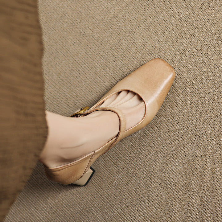Kelis Genuine Leather Heels