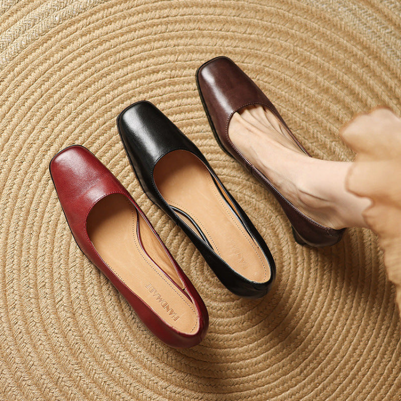 Arlix Genuine Leather Heels