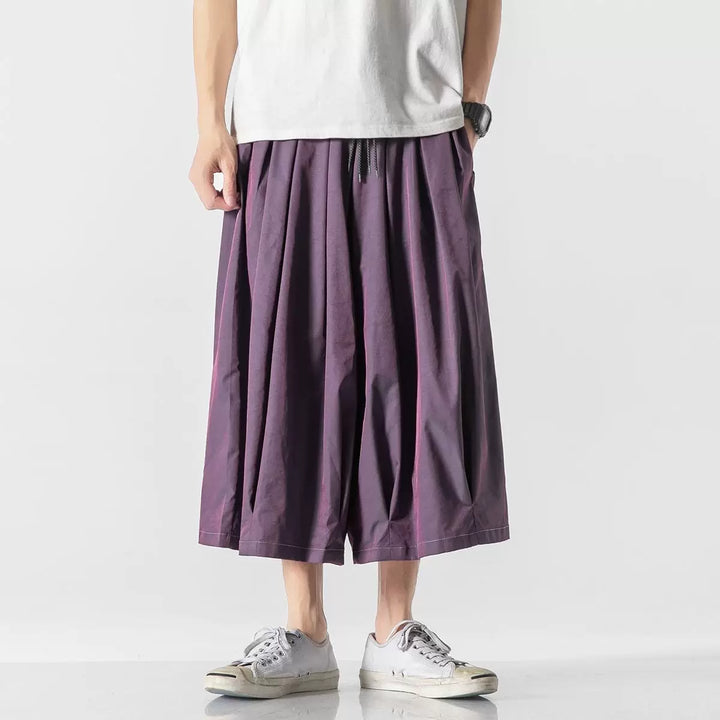 Retro Loose Straight Leg Casual Pants