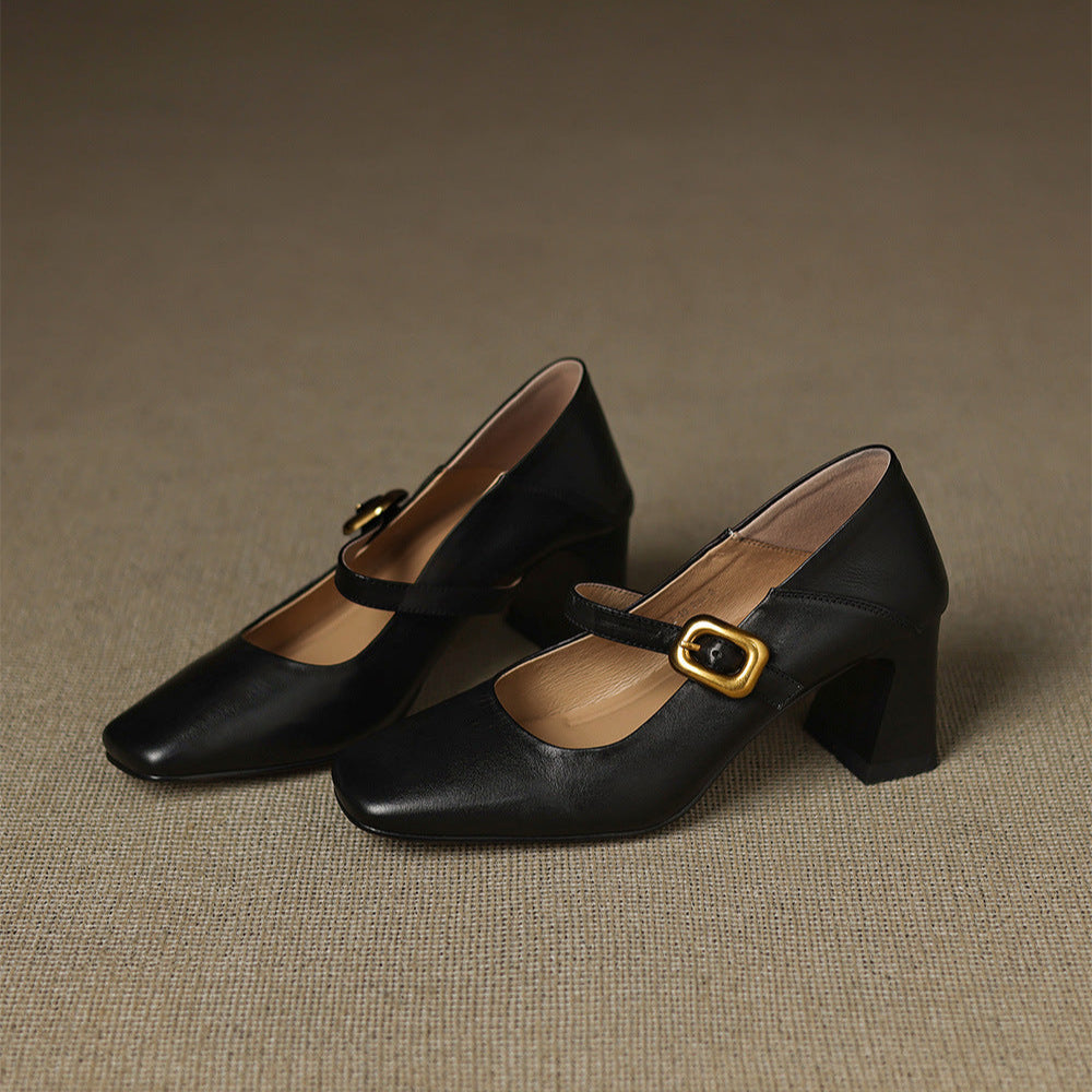 Kelis Genuine Leather Heels