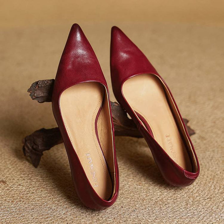 Anok Genuine Leather Heels
