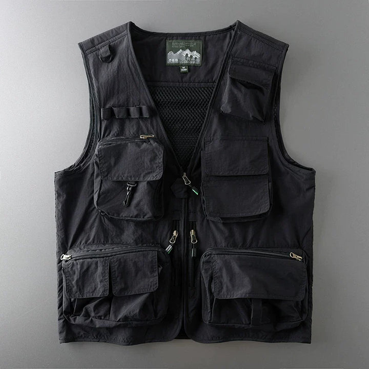 Multi-pocket Loose Casual Work Vest