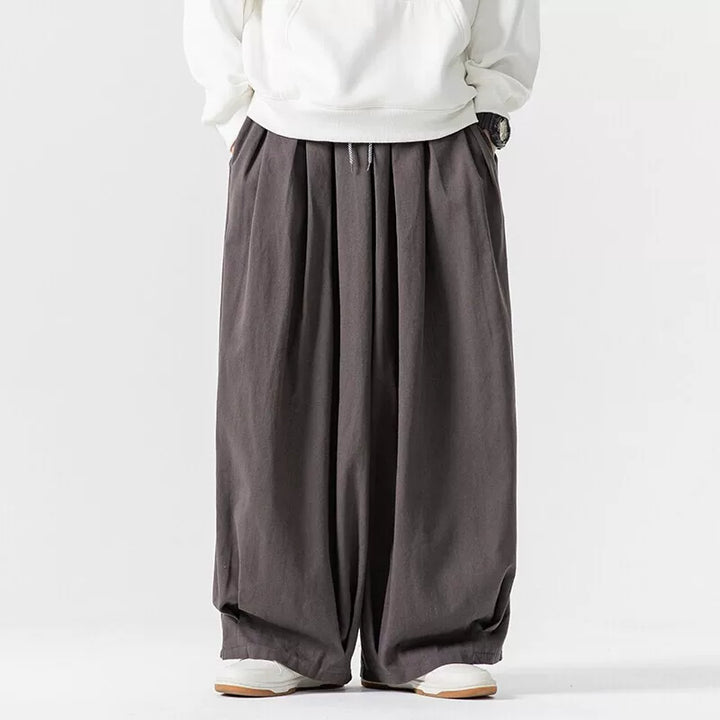 Japanese Straight-leg Casual Wide-leg Pants