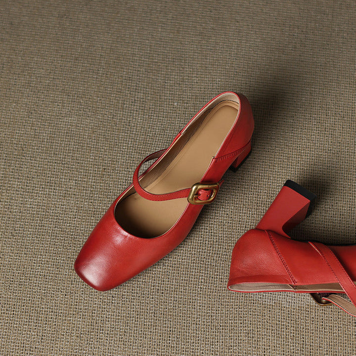 Kelis Genuine Leather Heels