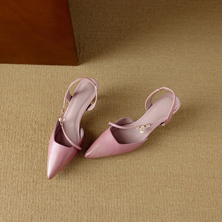 Dahlia Genuine Leather Heels