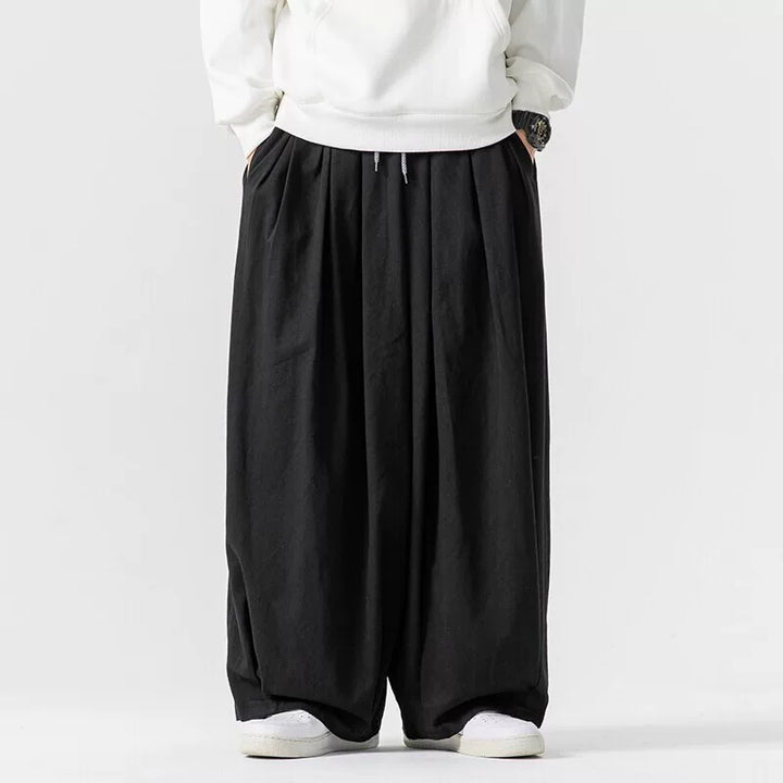 Japanese Straight-leg Casual Wide-leg Pants