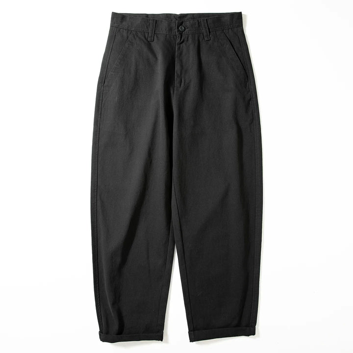 Japanese Wide-leg Tapered Trousers