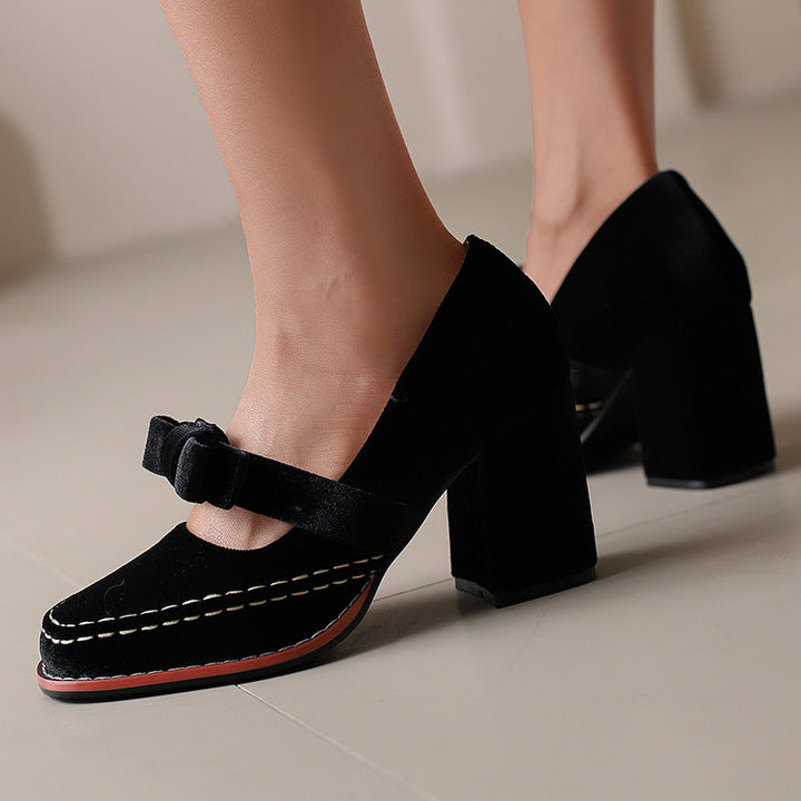 Clair Block Heels