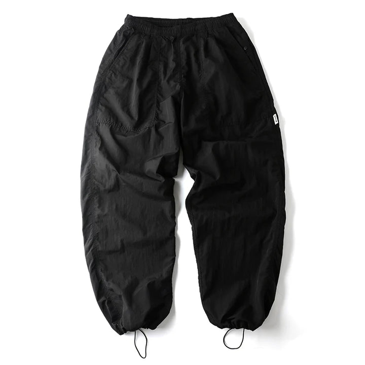 Khaki Japanese Waterproof Breathable Loose Casual Pants