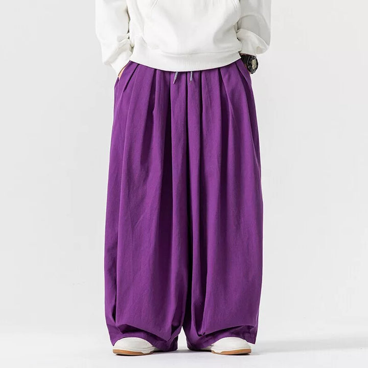 Japanese Straight-leg Casual Wide-leg Pants