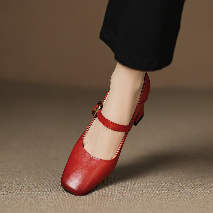 Kelis Genuine Leather Heels