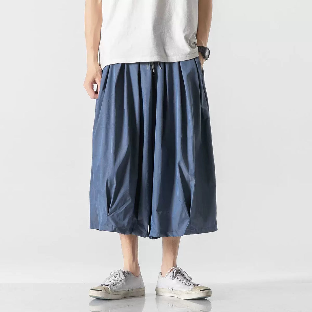 Retro Loose Straight Leg Casual Pants