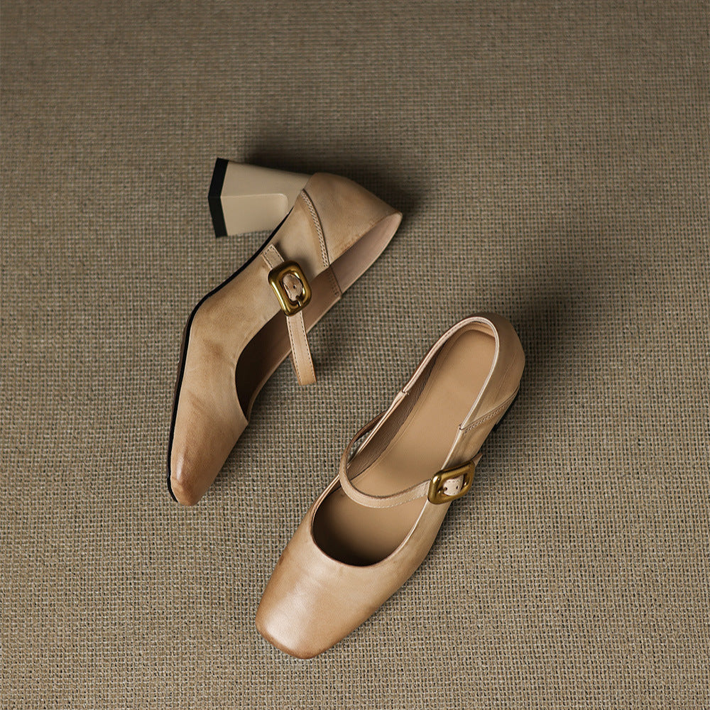 Kelis Genuine Leather Heels