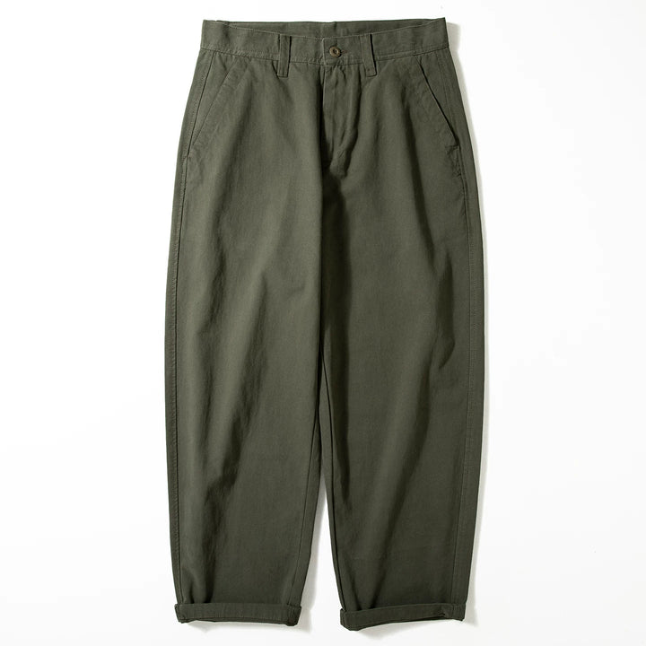 Japanese Wide-leg Tapered Trousers