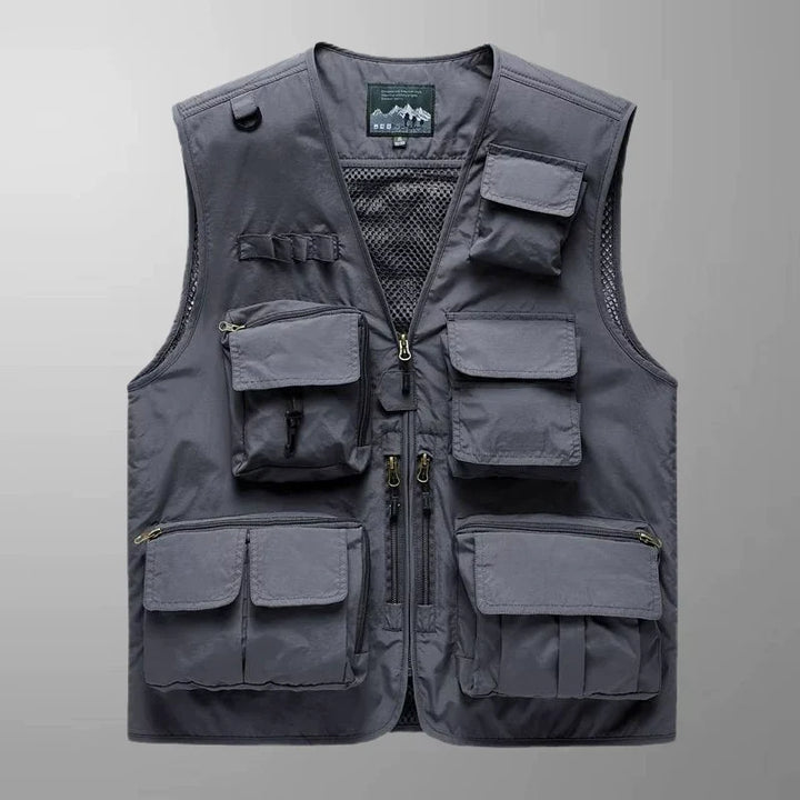 Multi-pocket Loose Casual Work Vest