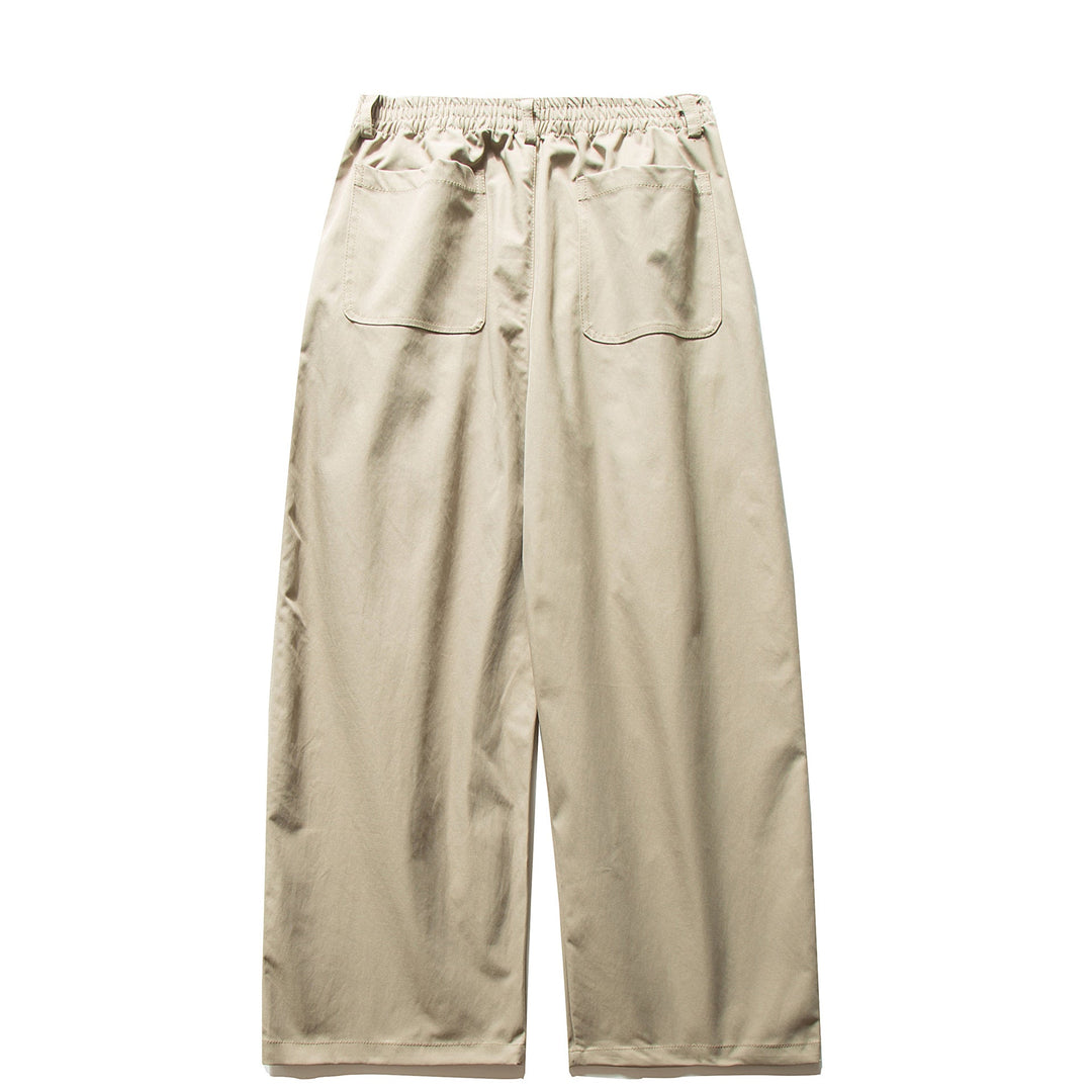 Japanese Retro Pleated Wide-leg Casual Pants