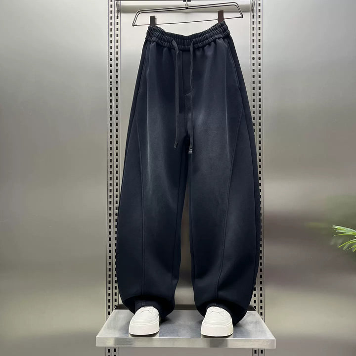 Wide-leg Casual Loose Curved Sweatpants