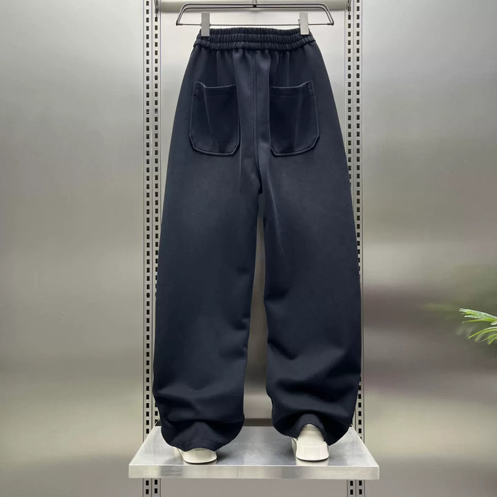 Wide-leg Casual Loose Curved Sweatpants