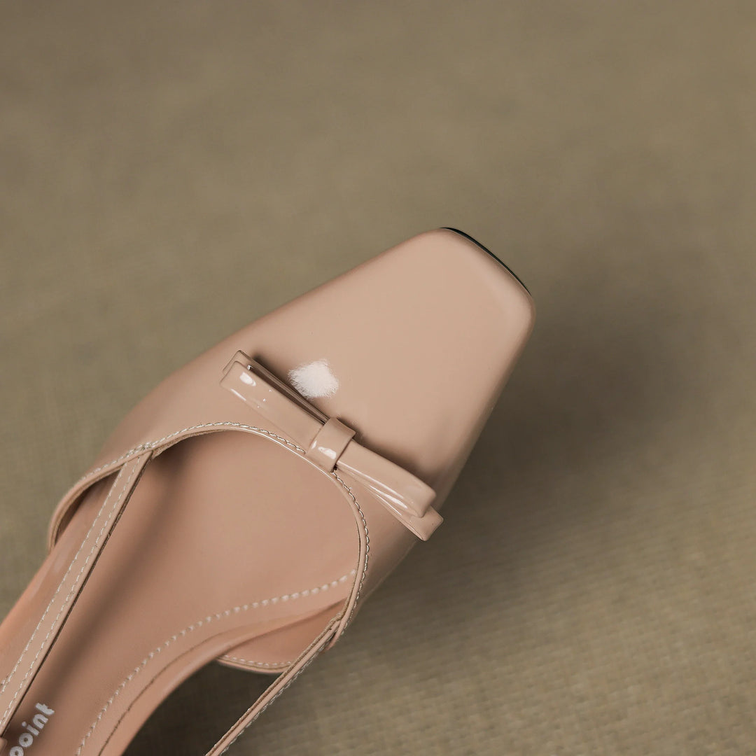 Melani Genuine Leather Heels