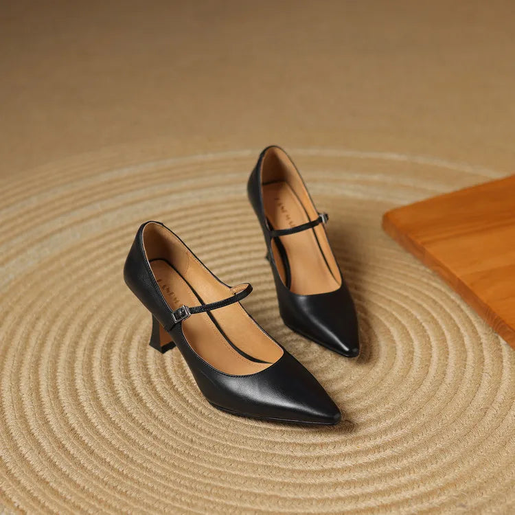 Samara Genuine Leather Heels