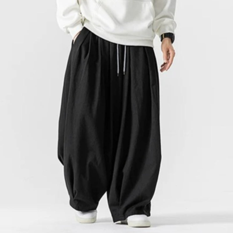 Japanese Straight-leg Casual Wide-leg Pants