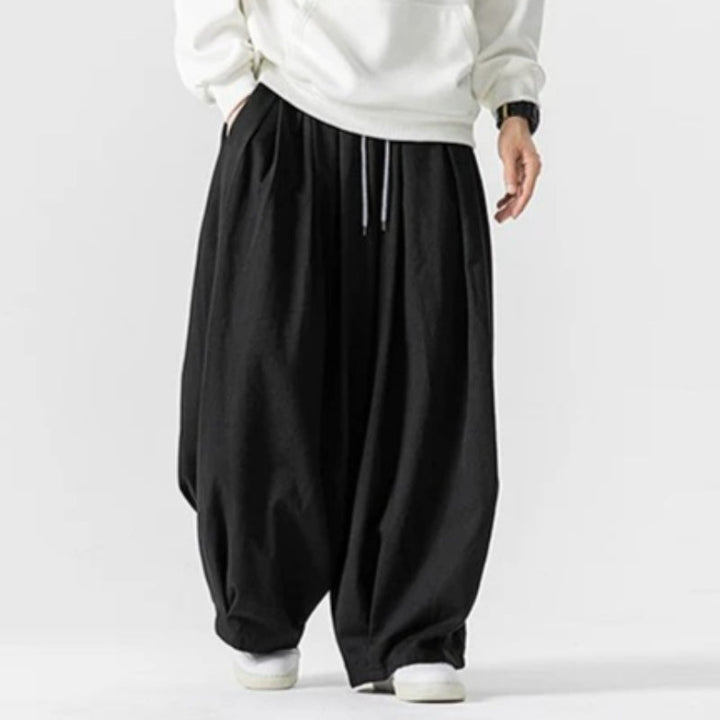 Japanese Straight-leg Casual Wide-leg Pants